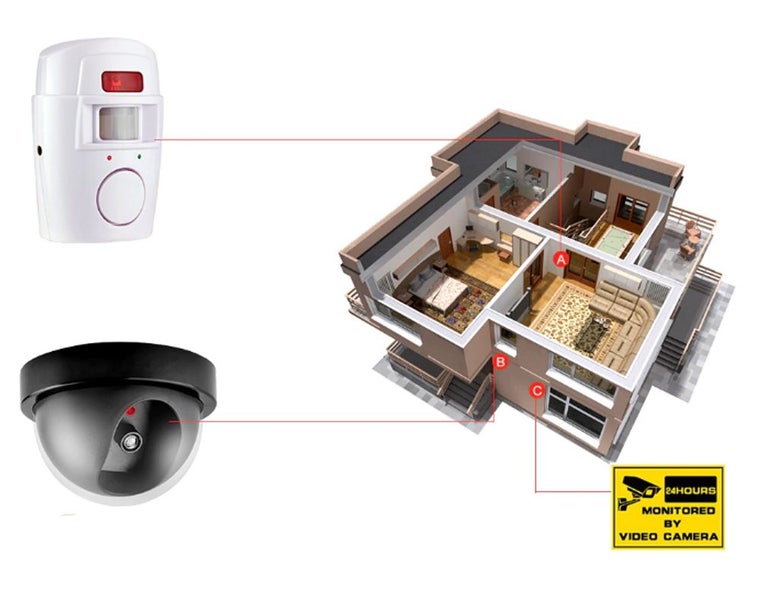 Wireless R/C Motion Sensing Alarm (Over Stocked) Carousel 13