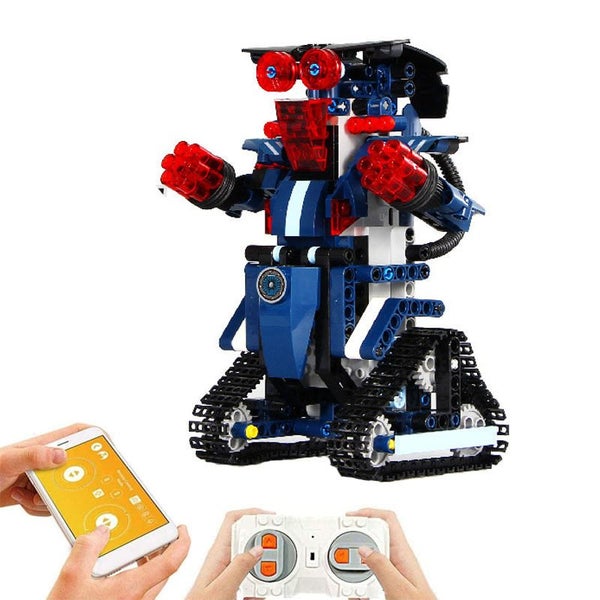 Robot Building Block Kit with RC/App Control DIY Programming Kids Toy-13002 Carousel 1