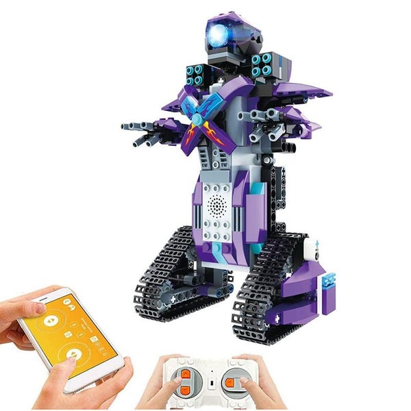 Robot Building Block Kit with RC/App Control DIY Programming Kids Toy-13003 Carousel 1