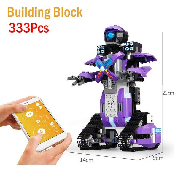 Robot Building Block Kit with RC/App Control DIY Programming Kids Toy-13003 Carousel 2
