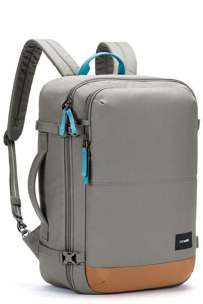 Pacsafe GO 34L Anti-Theft Recycled Carry-On Backpack Stone Carousel 13