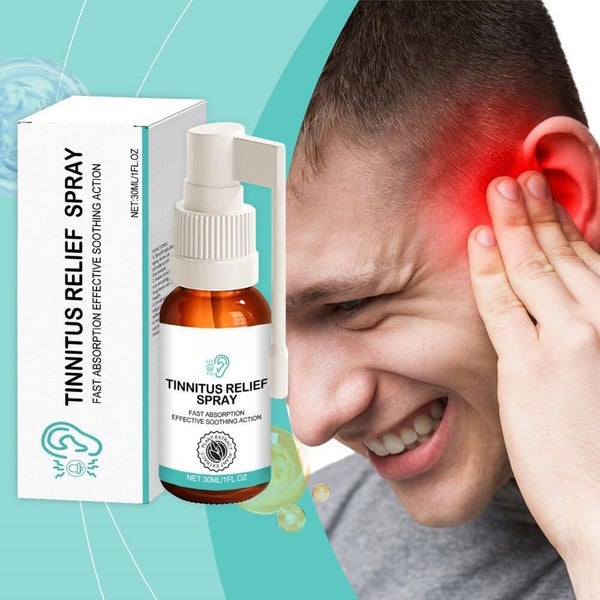 Tinnitus Spray Ear Ringing Relief Relieving Ear Drops Hearing 30ml~ Carousel 1