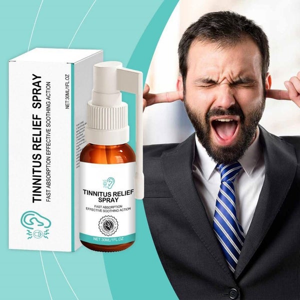 Tinnitus Spray Ear Ringing Relief Relieving Ear Drops Hearing 30ml~ Carousel 11