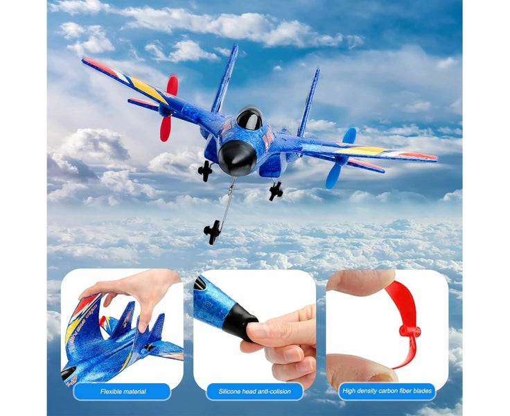 RC Plane Remote Control Glider Airplanes 2.4 GHZChannels for Men Kids Be Carousel 2