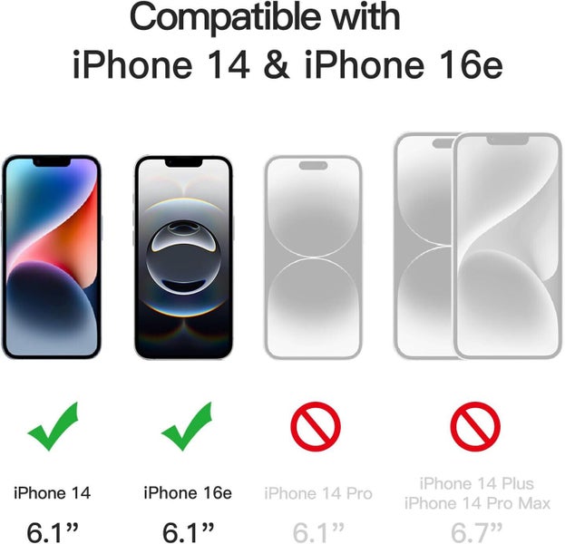 10 Pack Soft PET Film Screen Protector Guard for Apple iPhone 16e Front Bulk Carousel 2
