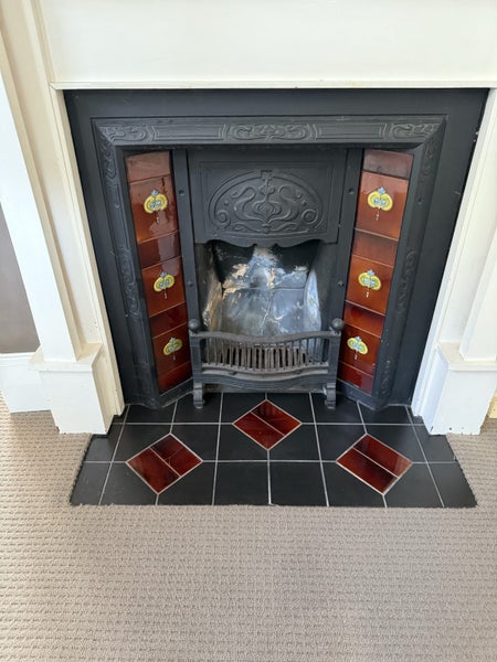 1910s VILLA FIREPLACE Carousel 1