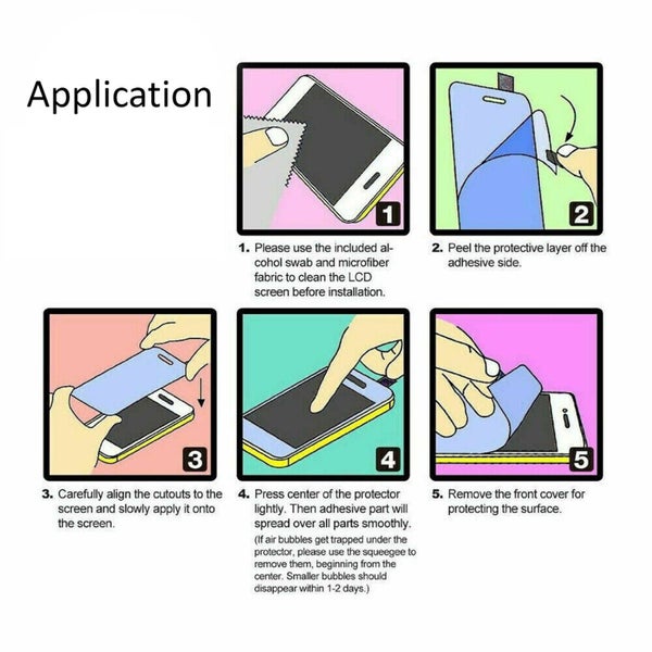 10 Pack Tempered Glass Screen Protector Phone Guard for Samsung Galaxy S25 Bulk Carousel 11