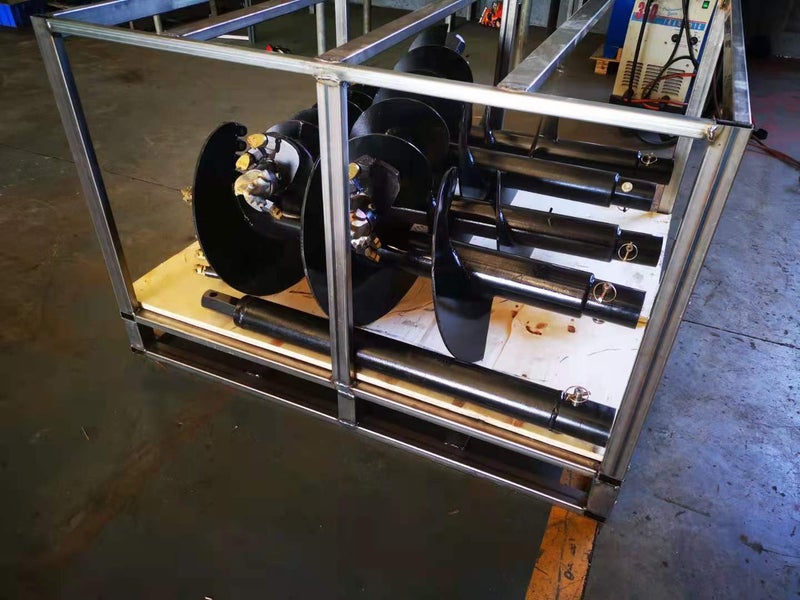 An Auger Drive unit with 2'' Hex head for 1.5-3 ton diggers Carousel 2