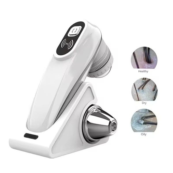Skin Scan Analysis , Rechargeable Hair follicle skin detector with 50x/200x Lens Carousel 1