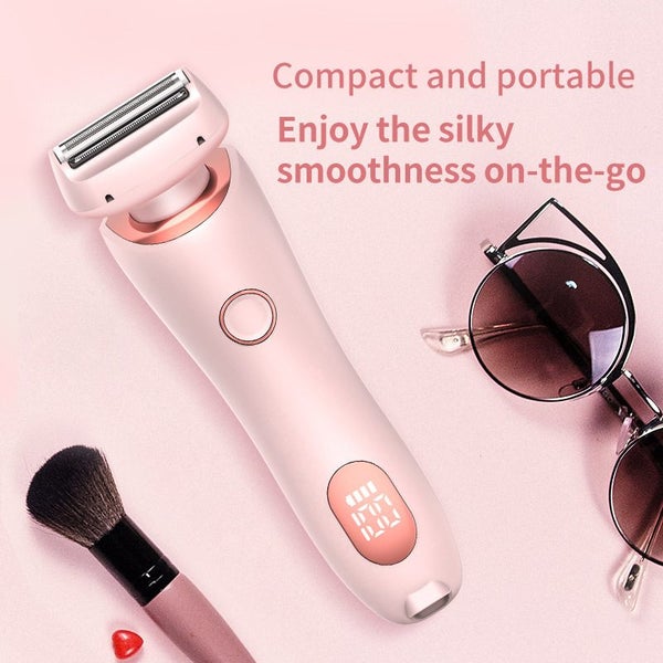 Electric Shaver For Women, 2 In 1 Bikini Trimmer Face Shavers Hair Removal Carousel 2