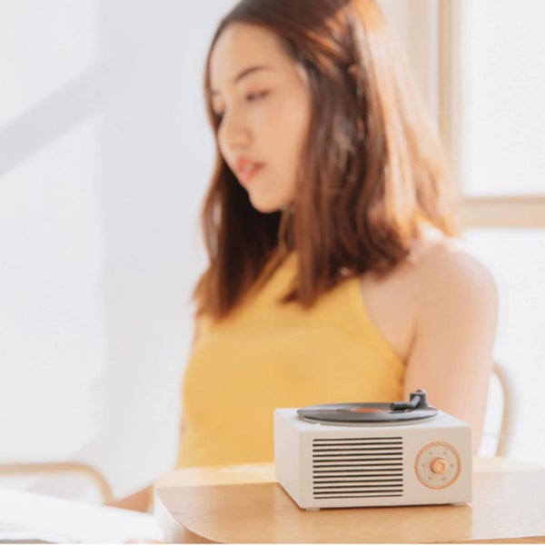 Vintage Bluetooth Speaker Phonograph Style Retro Bluetooth Speaker Speaker Carousel 5