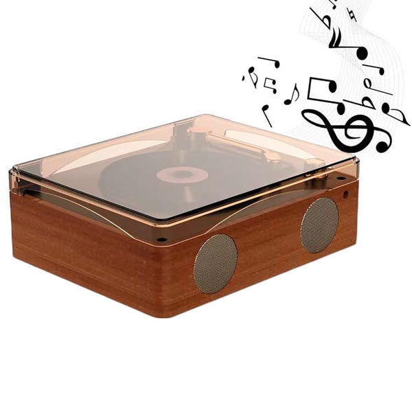 Portable CD Music Player Bluetooth 5.0, Built-in Speaker Portable Music Player Carousel 1