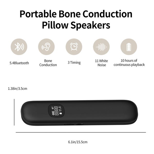 Pillow Speaker Bluetooth, Under Pillow Speaker for Side Sleepers Carousel 2