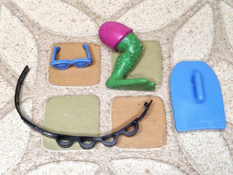 Vintage 1989 Genghis Frog | TMNT Parts Carousel 1