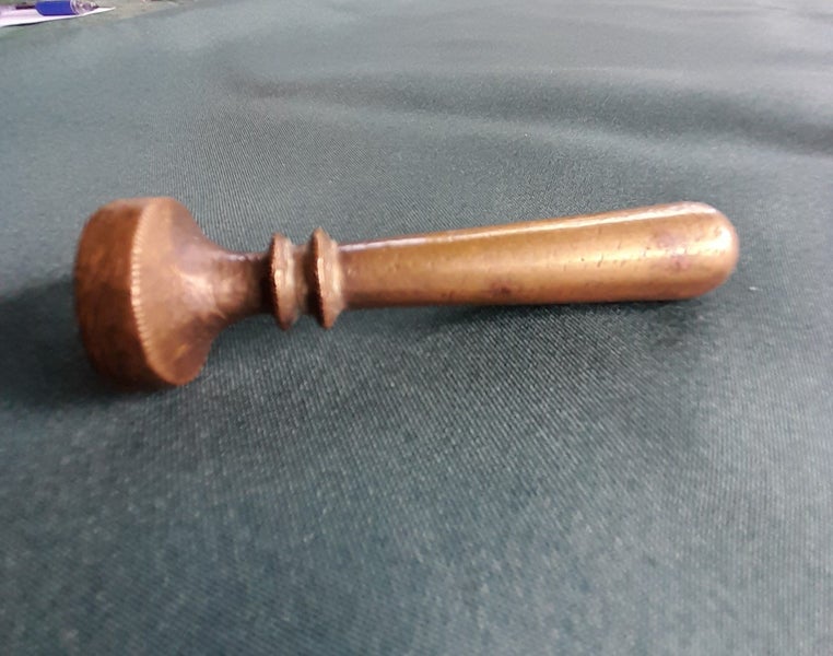 Small Brass Wax Seal Stamper Elaborate Stamp Carousel 2