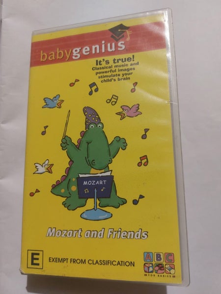 Baby Genius Mozart And Friends VHS Carousel 1