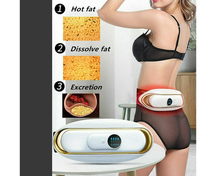 Body Fat Burning Machine Slimming Losing Weight Belly Belt Massager Carousel 2