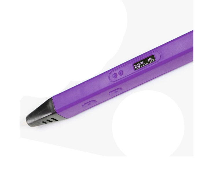 Printing 3D Pen with OLED Display-Purple Carousel 4