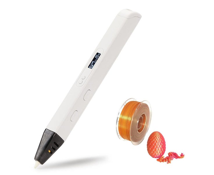 Printing 3D Pen with OLED Display-White Carousel 2