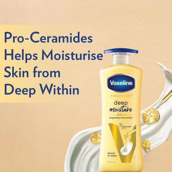 Vaseline Deep Moisture Body Lotion with Pro Ceramides 400ml Carousel 2