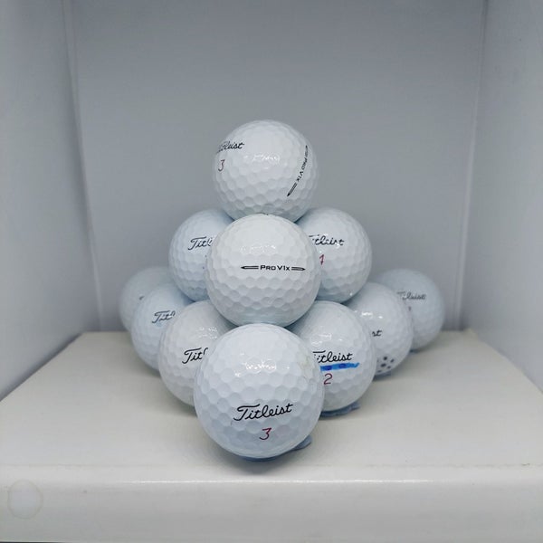 6 Titleist PV1x A+/A Grade 2023 NEW SHAPE Pro V1X Carousel 1