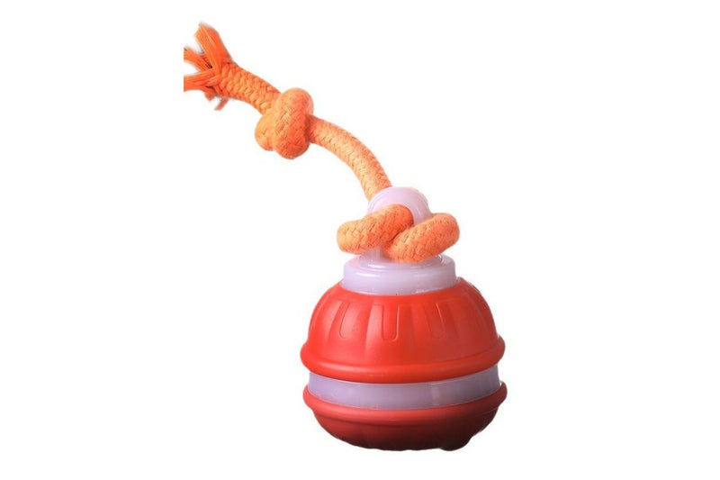 Interactive Dog Ball Toy USB Rechargeable Motion Activated Rolling Ball -Orange Carousel 2