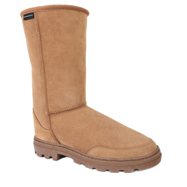 SALE! Robbie Tall Boots - Chestnut Carousel 1