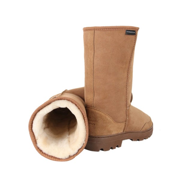 SALE! Robbie Tall Boots - Chestnut Carousel 7