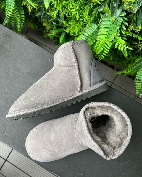 SALE! Kids Mini Boots - Grey Carousel 5