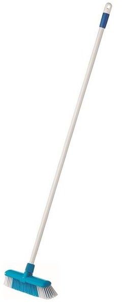 Deluxe Indoor Broom - Blue, 300mm x 22mm x 1200mm, Soft Bristles (4) Carousel 1