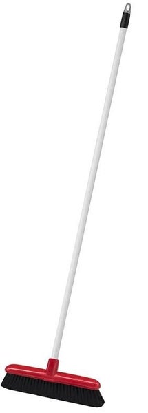 Economy Indoor Broom - Red, 300mm x 22mm x 1200mm, Soft Bristles (3) Carousel 1