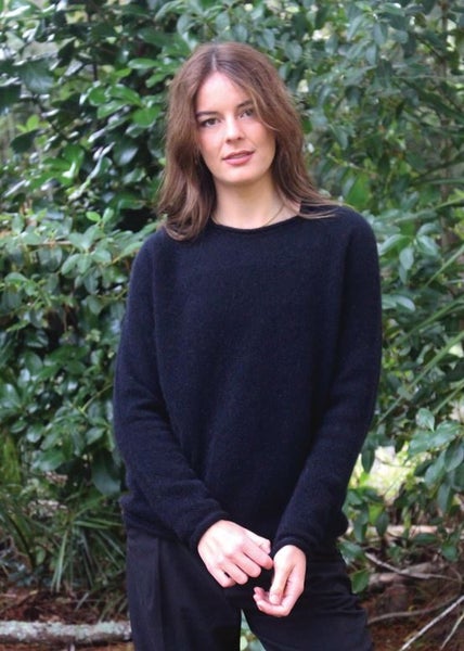 Possum Merino Scroll Jumper Carousel 1