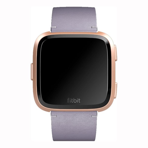 Fitbit Versa Band Leather FB166LBLVL Large - Lavender Carousel 2