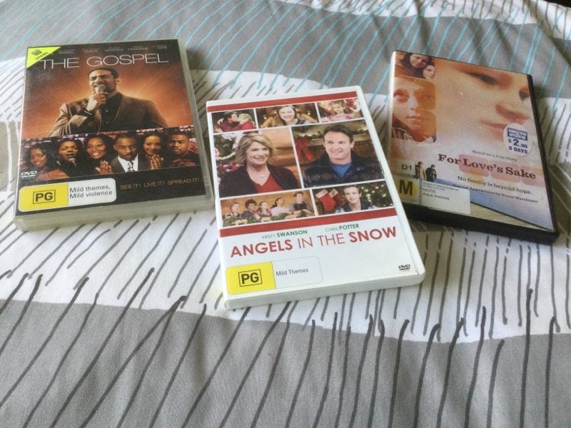 Set of Faith Based DVDs Carousel 1