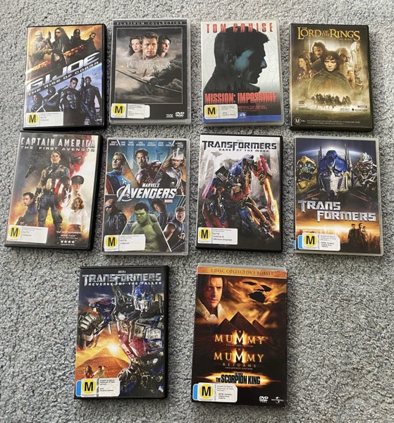 DVD’s x 12 as per photo Carousel 1