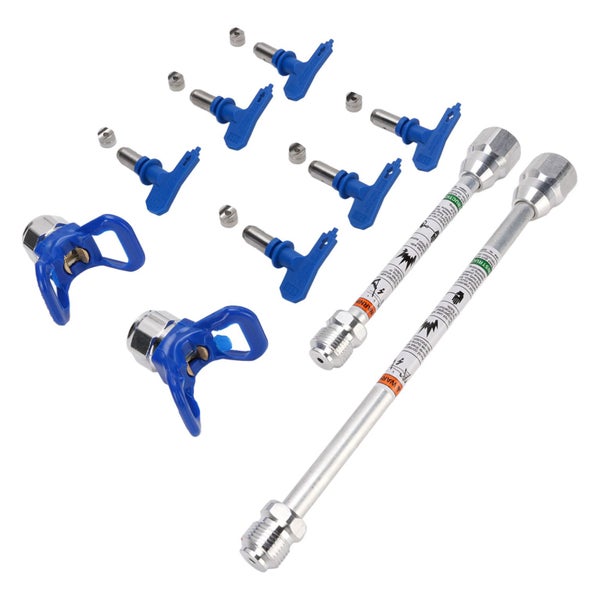 airless paint spray guns nozzles set Airless Sprayer Tips Paint Gun Set Spray Carousel 1