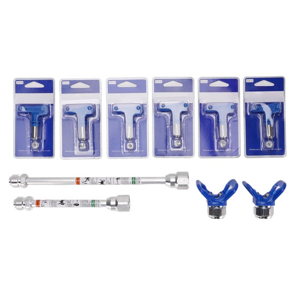 airless paint spray guns nozzles set Airless Sprayer Tips Paint Gun Set Spray Carousel 7