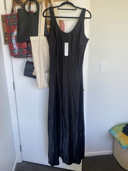 NEW Satin Slip Dress - Full Length Carousel 1