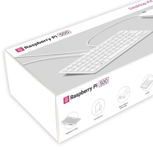 Raspberry Pi 500 Desktop Kit including everything needed to get started with the Carousel 1