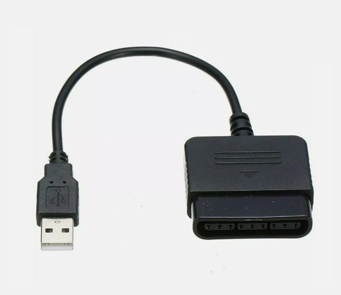 USB PS2 To PS3 Game Controller Adaptor Converter Cable For Sony PlayStation 2 3 Carousel 1
