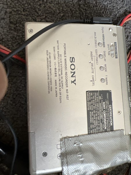 Sony mini disc player Carousel 2