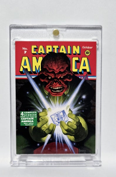 *** RED SKULL! WHAT IF VARIANT CARD 2016 MARVEL MASTERPIECES JOE JUSKO * Carousel 1