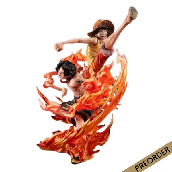 ONE PIECE - PORTRAIT.OF.PIRATES NEO-MAXIMUM - LUFFY & ACE BOND BETWEEN BROTHE... Carousel 1
