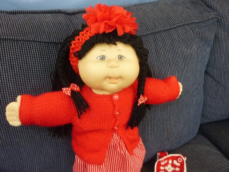 Cabbage Patch doll with clothes Carousel 2