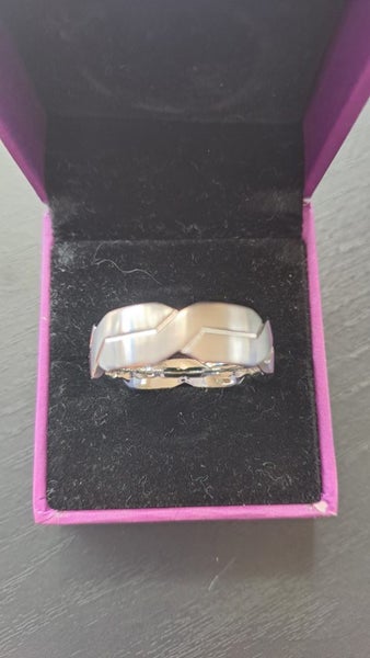 Mens Tungsten Carbide Ring Carousel 9