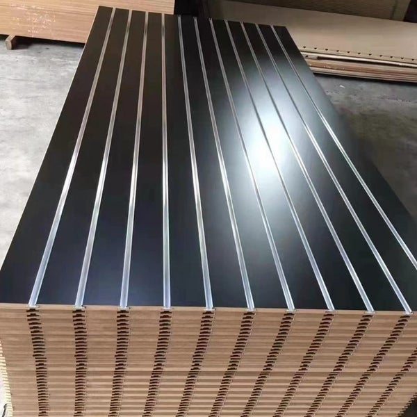 Slatwall Panels MDF - 100mm Grooves Carousel 1