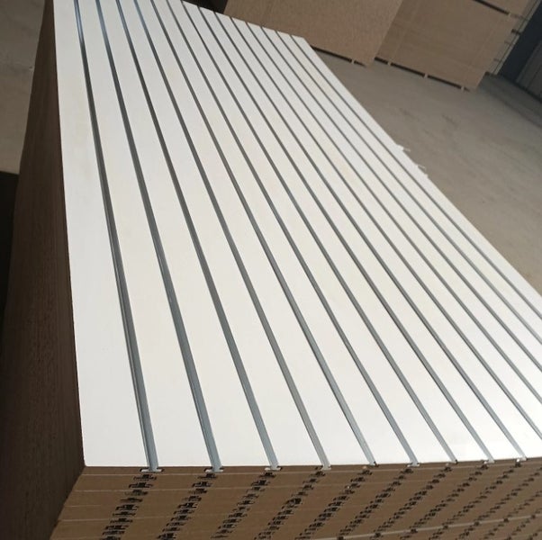 Slatwall Panels MDF - 100mm Grooves Carousel 14