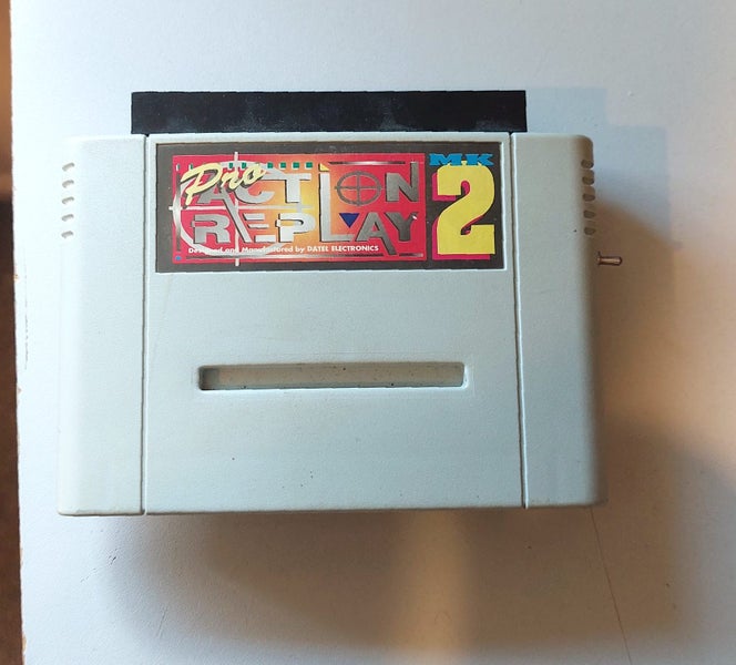 Super Nintendo Cartridge - Pro Action Replay MK 2 SNES Carousel 1