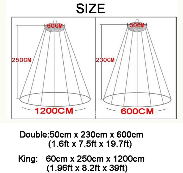 5g EMF Anti Radiation Mosquito Net Shielding COT *Pre-order* Carousel 5
