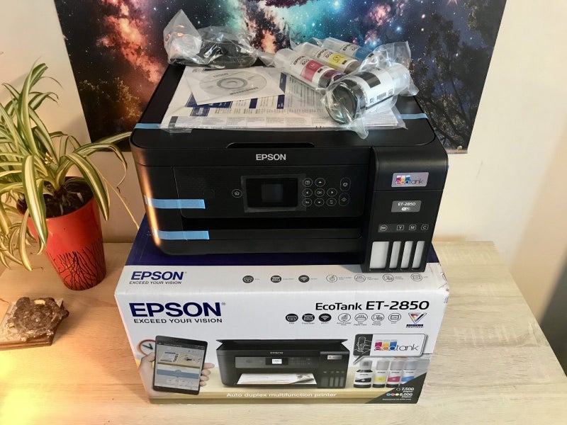 Brand New Epson EcoTank ET-2850 – Unopened Ink & Accessories Carousel 1